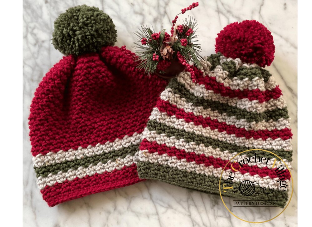 PATTERN: Maker Beanie Crochet Pattern Crochet Fair Isle Hat Tapestry Crochet  Tutorial Knit Like Stitch Adult Winter Toque 