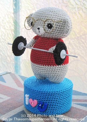 Chubby Bear Amigurumi Crochet Pattern