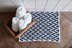 Chevron Waves Bath Mat