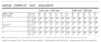 Burda Style Suit Sewing Pattern B7046 - Paper Pattern, Size 8-18