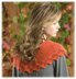 K550-Lace Leaf Shawlette