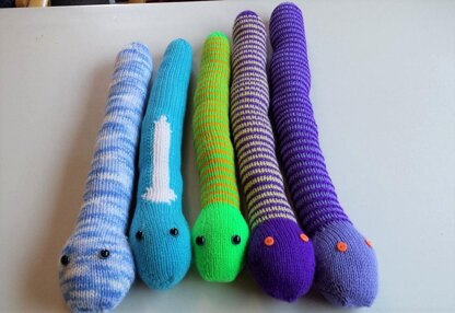 Snake Knitting Pattern