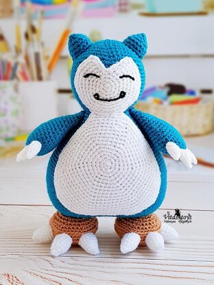 Pokémon Crochet Snorlax Kit: Kit includes everything you need to