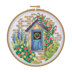 Creative World Of Crafts Summer Cottage Cross Stitch Kit - 18.5cm