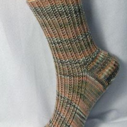 Seedy Rib Socks