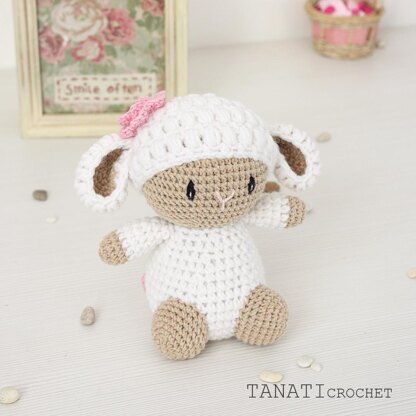 Toy crochet Pattern "Cute sheep"