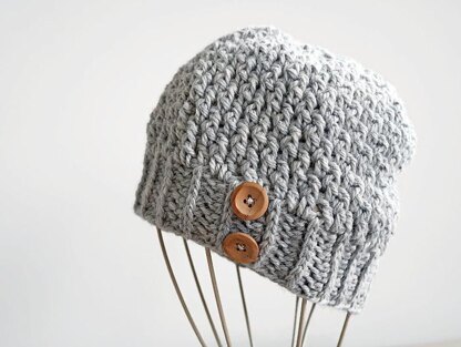 Two buttons hat