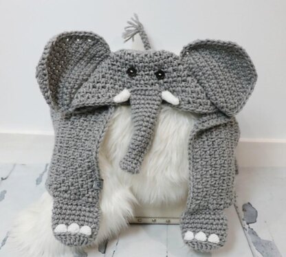 Hooded Elephant Blanket