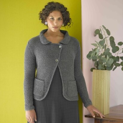 Ardsley Jacket in Lion Brand Wool-Ease - 90084AD