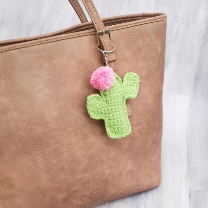 Cheery Cactus Keychain