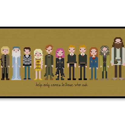 Harry Potter's Friends - PDF Cross Stitch Pattern