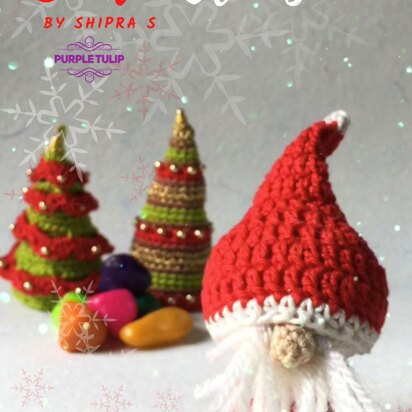 Santa Claus - Christmas Decoration, Christmas gifting idea, Christmas Toys for Kids, Christmas Tree Decoration, Christmas crochet pdf pattern with video tutorials