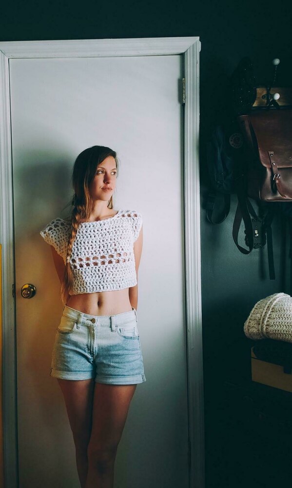 Crochet Crop Top PATTERN/ Fruit Top Pattern/ Crochet Pattern for