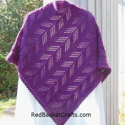 Cedar Leaf Shawl