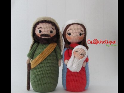 Christmas Nativity Set/Pesebre Navideño de Crochet