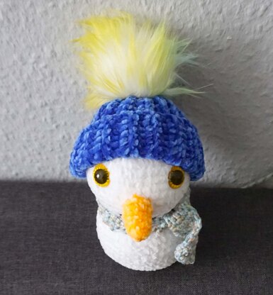 Häkelanleitung Schneemann Frosty