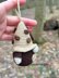 Coffee gnome keychain