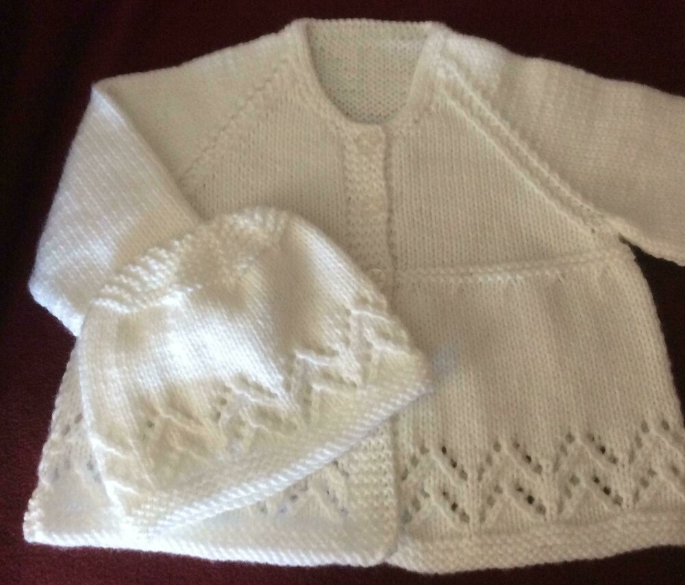 Baby matinee outlet jacket pattern