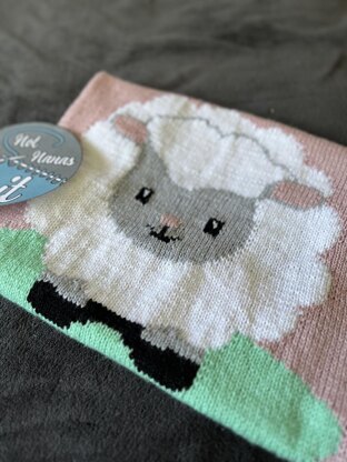 Lamb Baby Blanket