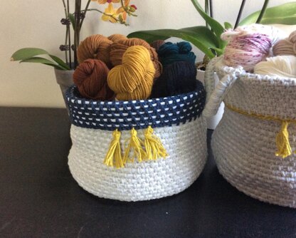 Up-cycled Basket