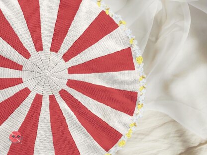 Popcorn Bouquet Crochet Blanket