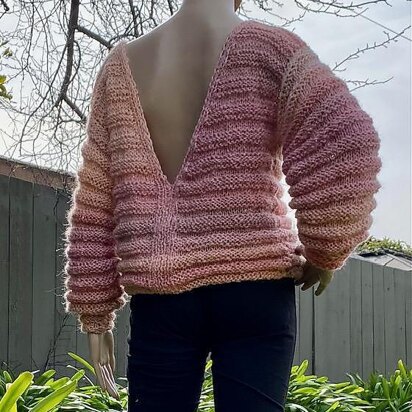 Bella Open Back pullover