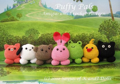 Puffy Pals Amigurumi Crochet Pattern