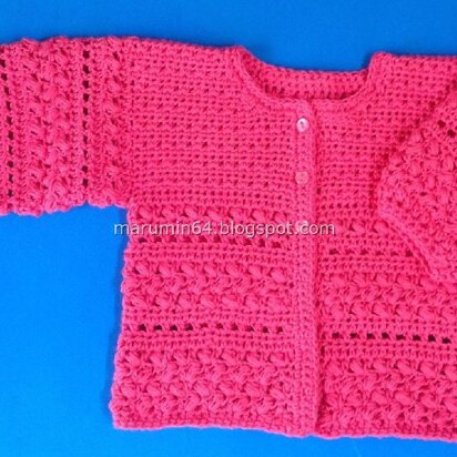 CA 004 - Cardigan in Fuchsia