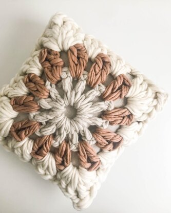 Not Your Granny's Granny Square Pillow Pattern
