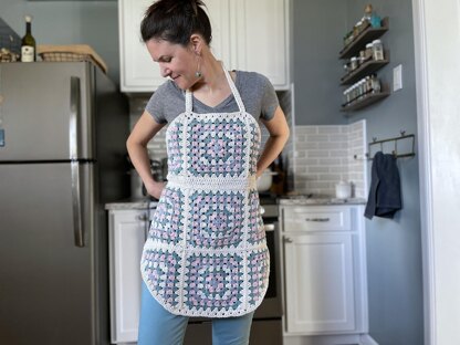 Abundance Granny Square Apron