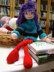 Arne and Carlos' Knitted Dolls with a Designer Wardrobe