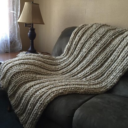 Chunky Knit Blanket