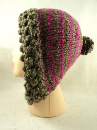 Bobble Hoodie Hat