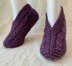 Easy to Knit Bow Slippers