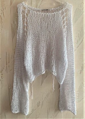 Fishnet Top Knitting Tutorial