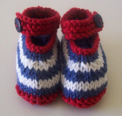 Stripe Baby Shoes