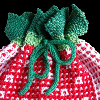 Strawberry Drawstring Bag