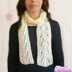 Four Lacy long Scarves crochet patterns_ PLS1