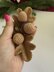 Rustic Farmhouse Crochet Oak Acorns festive charm