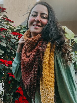 Mini Acorn Shawl