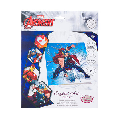 Crystal Art Thor Card Diamond Painting Kit