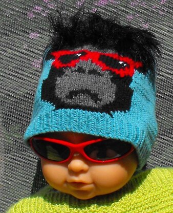 Baby Madmonkeyknitter Beanie Hat