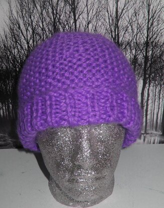 Superfast Garter Stitch Beanie Hat