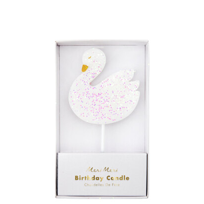 Meri Meri Large Swan Candle