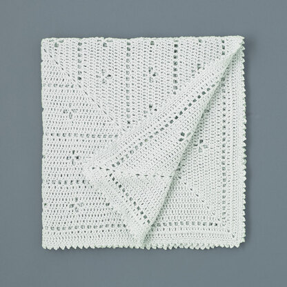 Lullaby Blanket & Bunny - Free Crochet Pattern for Babies in Paintbox Yarns Cotton DK