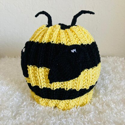 Bumblebee Baby Hat