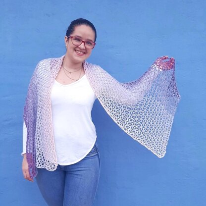 Secret Garden shawl