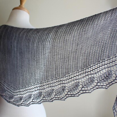 Spring Rain Shawl