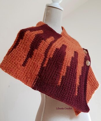 Spikle Cape / Cowl / Shoulder wrap