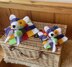 Knitted Square Bear Lovey